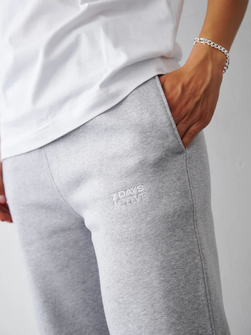 Organic Lounge Pants - Heather Grey