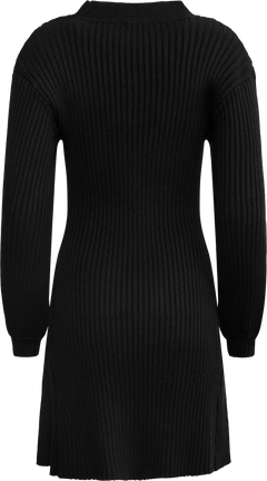 Norfrid Knit Dress - Black