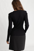 Norhild Knit Cardigan - Black