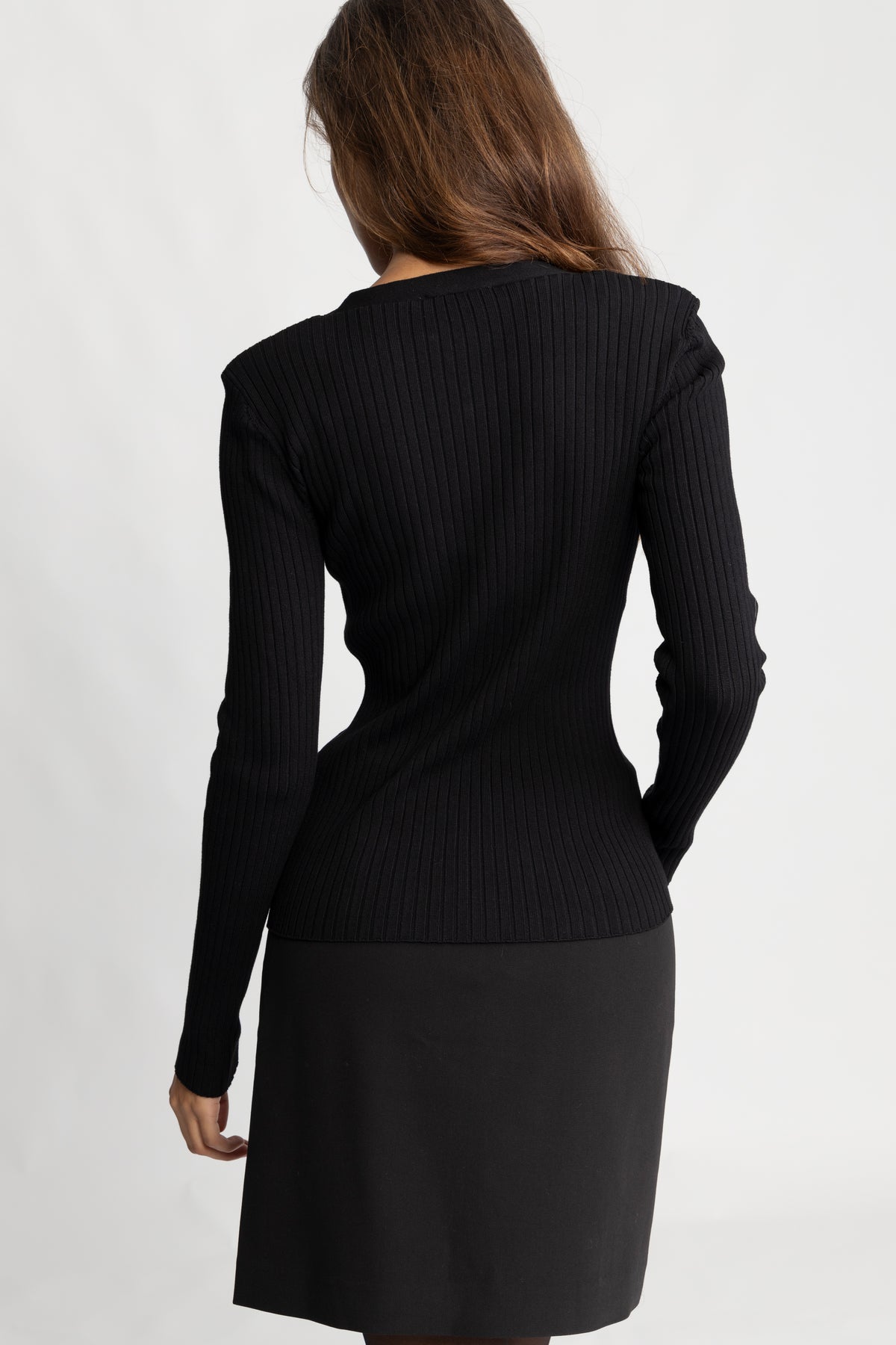 Norhild Knit Cardigan - Black