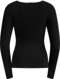 Nor Knit Pearl Top - Black