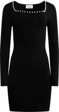 Nor Knit Pearl Dress - Svart