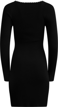 Nor Knit Pearl Dress - Black