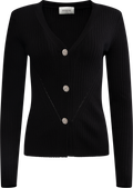 Norhild Knit Cardigan - Black