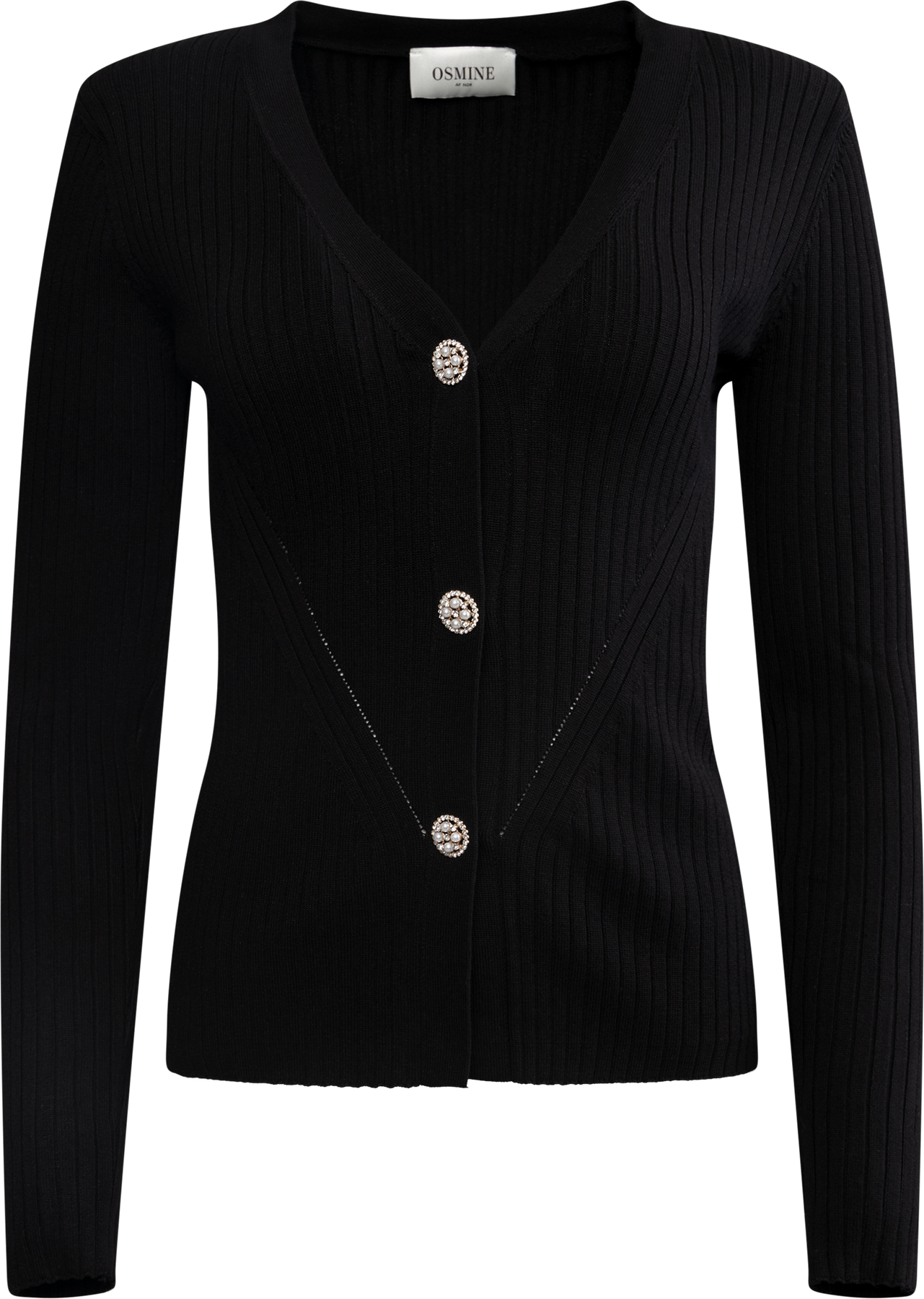 Norhild Knit Cardigan - Black