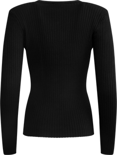 Norhild Knit Cardigan - Black
