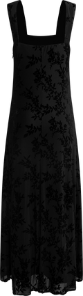 Villgun Velvet Dress - Black