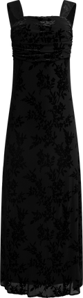 Villgun Velvet Dress - Black