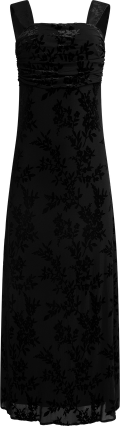 Villgun Velvet Dress - Black