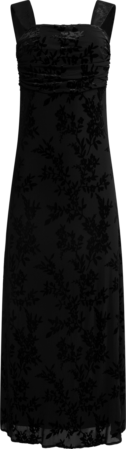 Villgun Velvet Dress - Black