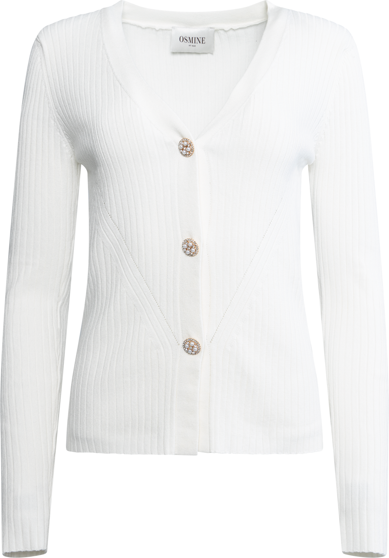 Norhild Knit Cardigan - Creme
