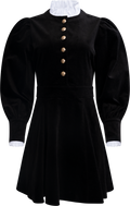 Livunn Cord Dress - Svart