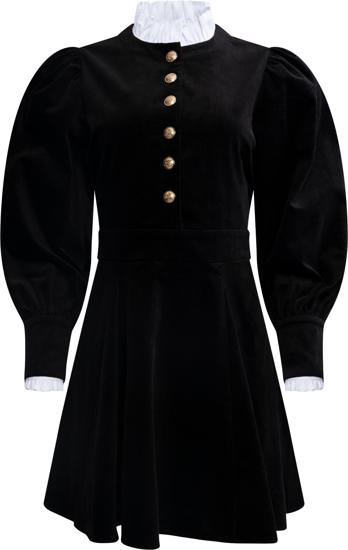 Livunn Cord Dress - Svart