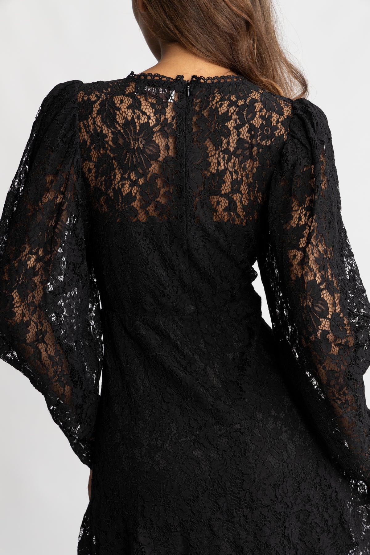 Lone Lace Dress - Black