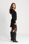Norhild Knit Cardigan - Black