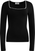 Nor Knit Pearl Top - Black
