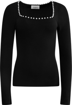 Nor Knit Pearl Top - Black