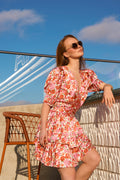 Jade Dress - Röda Rosor