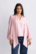 Jofrid Bow Blouse - Rosa