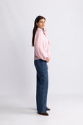 Jofrid Bow Blouse - Rosa