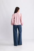 Jofrid Bow Blouse - Rosa