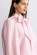 Jofrid Bow Blouse - Rosa