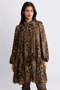 Jofrid Bow Miniklänning - Leopard