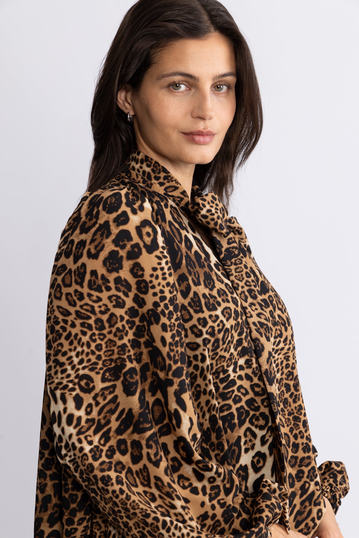 Jofrid Bow Miniklänning - Leopard