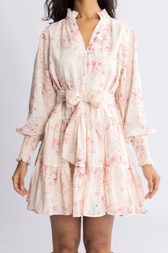 Delphine B Anglaise Dress - Pink