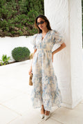 Nanni Maxi Dress - Ljusblå