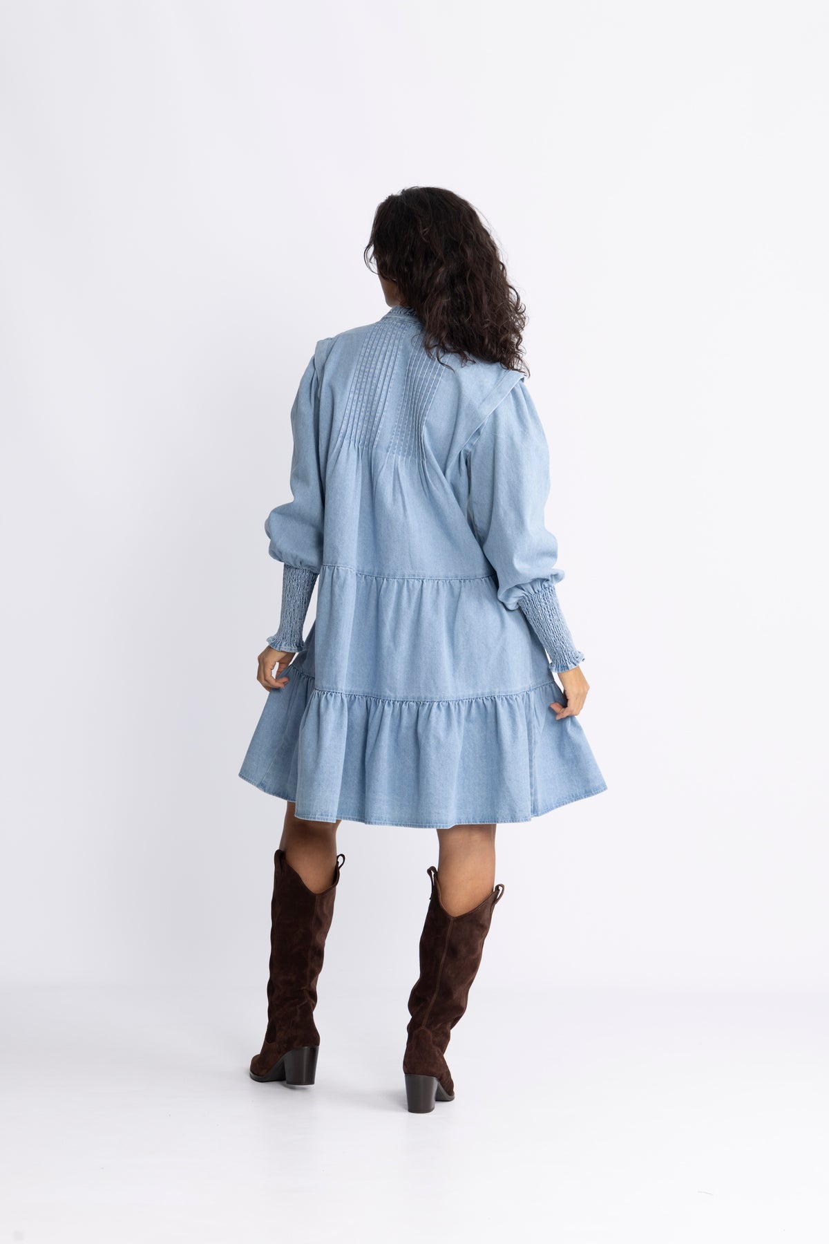 Embla Light Denim Dress