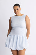 Tora Smock Dress - Blå