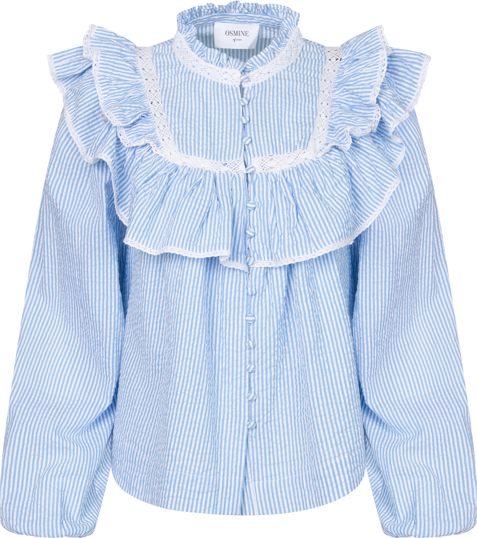 Viva Voile Blus - Blå
