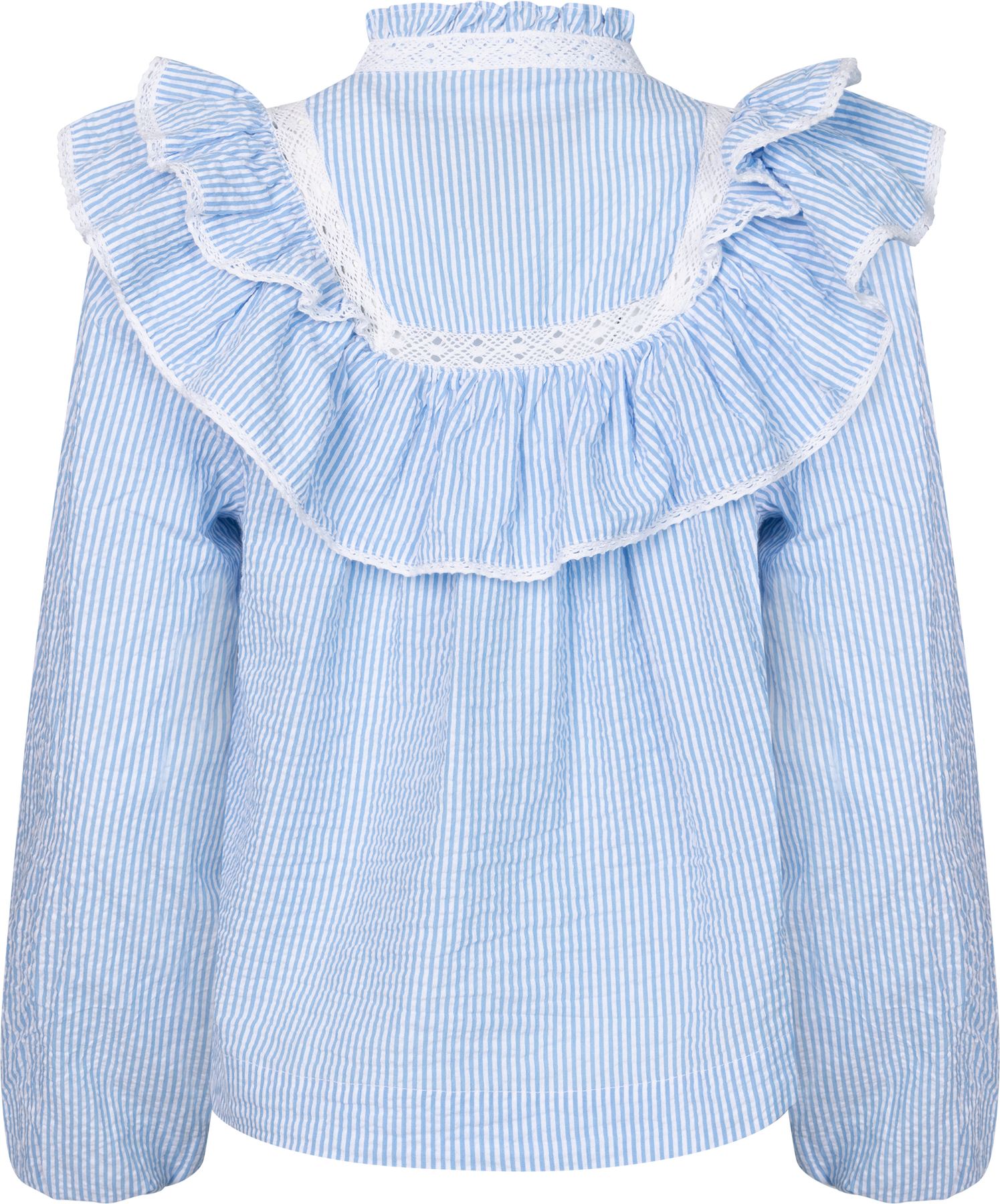 Viva Voile Blus - Blå