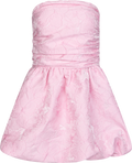 Bera Brocade Dress - Ljusrosa