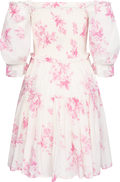 Dagna Voile Dress - Rosa