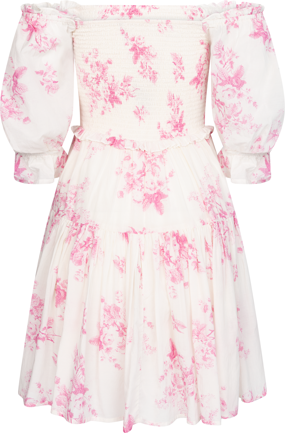 Dagna Voile Dress - Rosa