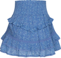 Vilde Paisley Skirt - Blue Paisley