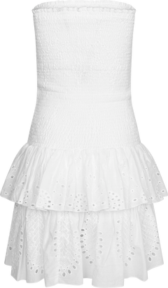 Kanutte Solid Smock Dress - White