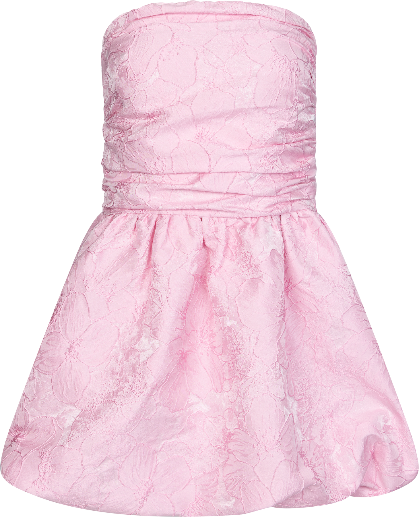 Bera Brocade Dress - Ljusrosa