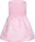 Bera Brocade Dress - Ljusrosa