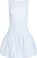Tora Smock Dress - Blå