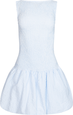 Tora Smock Dress - Blue