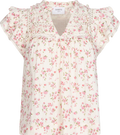 Vår Flower Top - Rosa