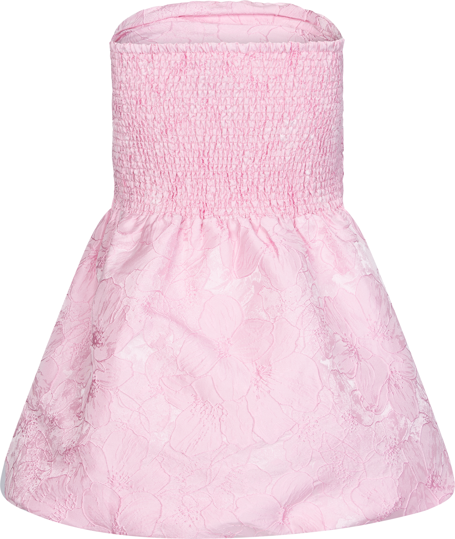 Bera Brocade Dress - Ljusrosa