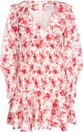 Torunn Smock Dress - Röd