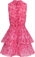 Idun Mini Rose Klänning - Pink Rose