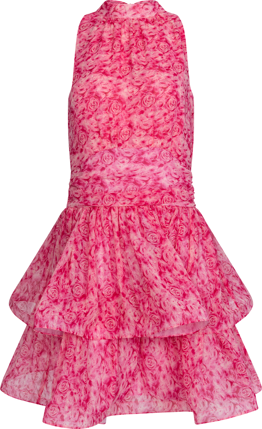 Idun Mini Rose Klänning - Pink Rose