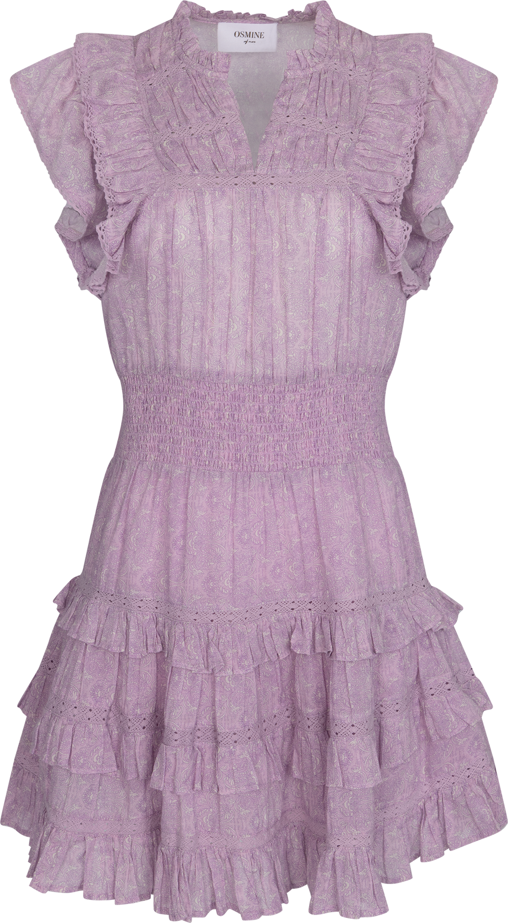 Fryd Paisley Klänning - Pink Paisley