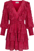 Agnora Mini Dress - Coral